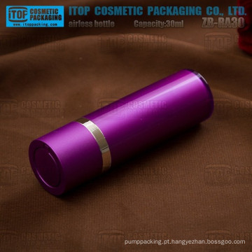 ZB-RA30 inspeção de qualidade 100% 30ml de loção airless bomba de embalagens de cosméticos camadas dobro sem ar